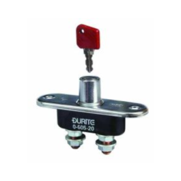 Durite 0-605-20 Battery Isolator with Removable Key in On or Off Position - 100A 24V PN: 0-605-20